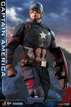 HOT TOYS | Avengers: Endgame Movie Masterpiece Actionfigur 1/6 Captain America 31 cm