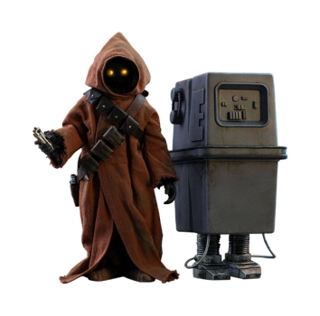 HOT TOYS | Star Wars Episode IV Movie Masterpiece Actionfiguren Doppelpack 1/6 Jawa & EG-6 Power Droid 18-21 cm