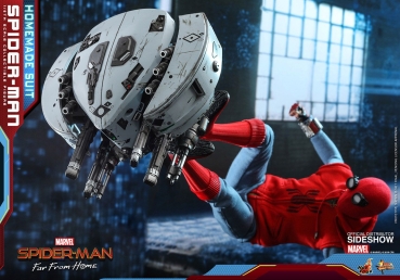 HOT TOYS | Spider-Man: Far From Home Movie Masterpiece Actionfigur 1/6 Spider-Man (Homemade Suit) 29 cm