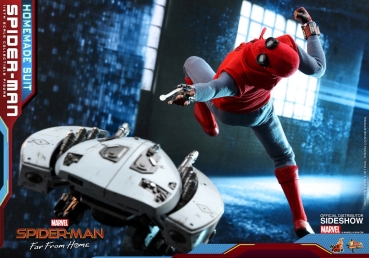 HOT TOYS | Spider-Man: Far From Home Movie Masterpiece Actionfigur 1/6 Spider-Man (Homemade Suit) 29 cm