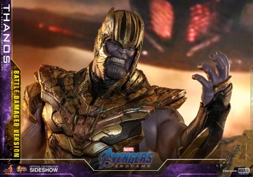 |HOT TOYS  |Avengers  Endgame Movie Masterpiece Actionfigur 1/6 Thanos Battle Damaged Version