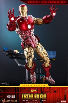 |HOT TOYS - Marvel The Origins Collection -  Iron Man Deluxe