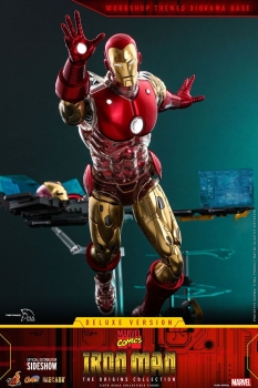 |HOT TOYS - Marvel The Origins Collection -  Iron Man Deluxe