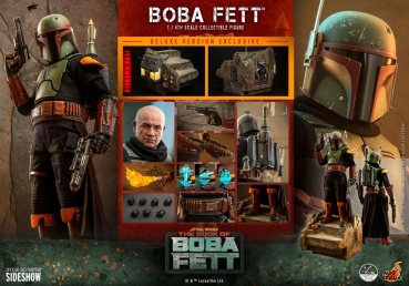 |HOT TOYS - Star Wars - The Book of Boba Fett - 1/4 - Boba Fett - Deluxe Version
