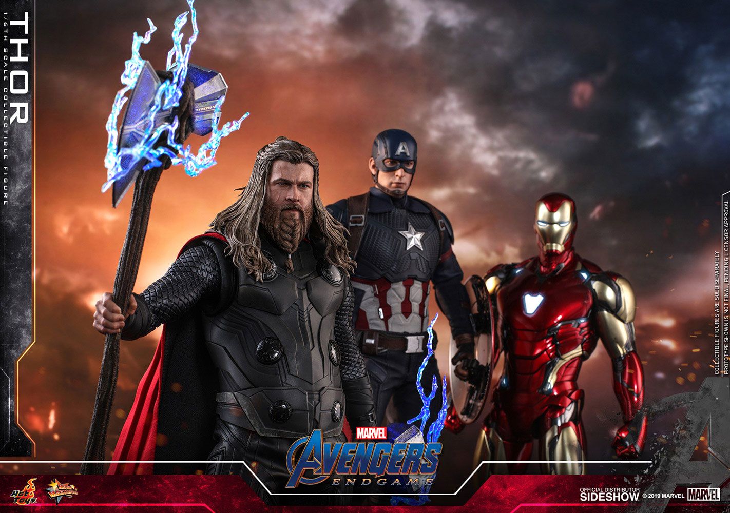 hot toys de capitan america endgame