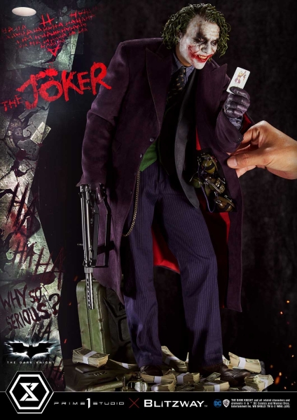 |PRIME 1 - The Dark Knight - The Joker Bonus Version - 1/3 Scale Statue