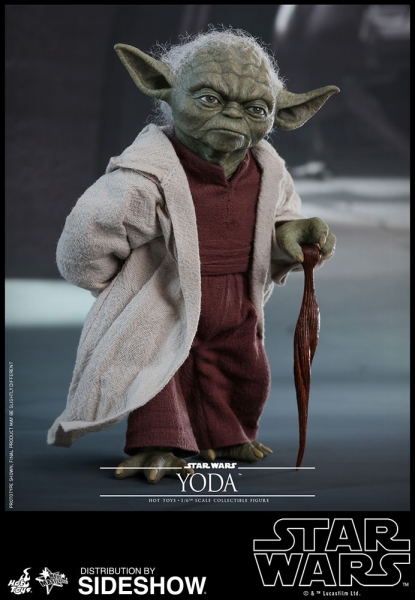 Star Wars Episode II Movie Masterpiece Actionfigur 1/6 Yoda 14 cm