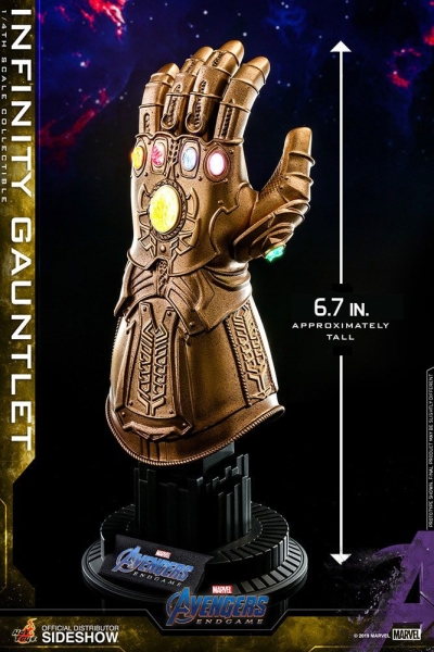 HOT TOYS | Avengers: Endgame Replik 1/4 Infinity Gauntlet 17 cm