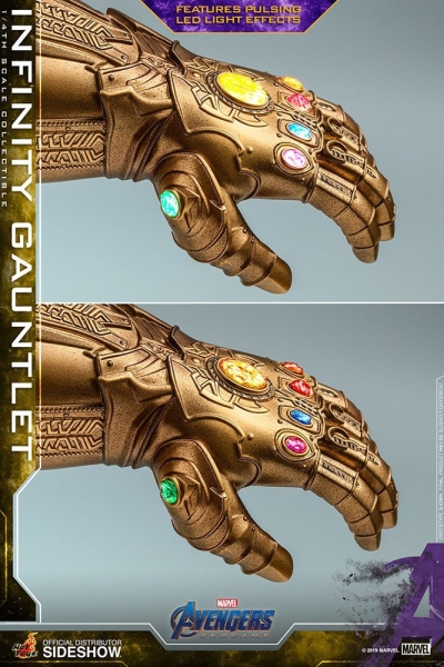 HOT TOYS | Avengers: Endgame Replik 1/4 Infinity Gauntlet 17 cm