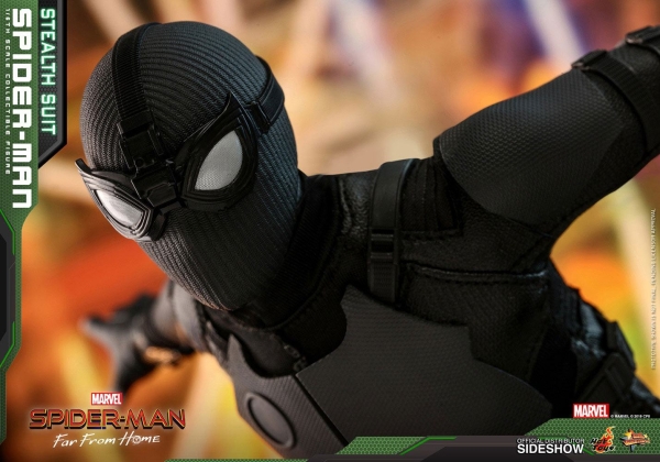 HOT TOYS | Spider-Man: Far From Home Movie Masterpiece Actionfigur 1/6 Spider-Man (Stealth Suit) 29 cm
