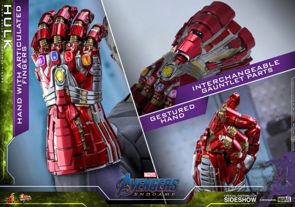 HOT TOYS | Avengers: Endgame Movie Masterpiece Actionfigur 1/6 Hulk 39 cm