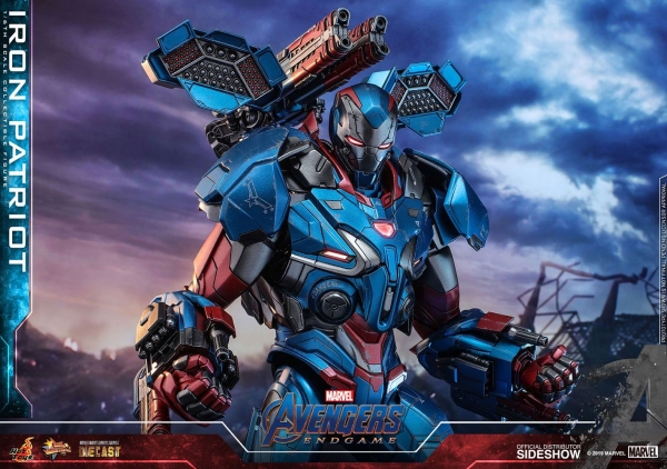 HOT TOYS | Avengers: Endgame Movie Masterpiece Series Diecast Actionfigur 1/6 Iron Patriot 32 cm