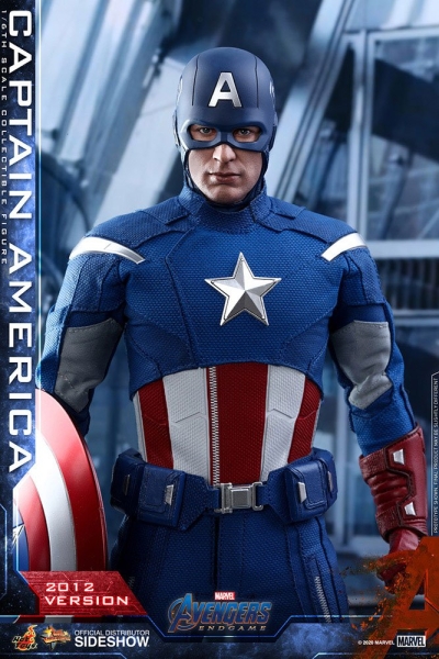 HOT TOYS | Avengers Endgame Movie Masterpiece Actionfigur 1/6 Captain America (2012 Version)