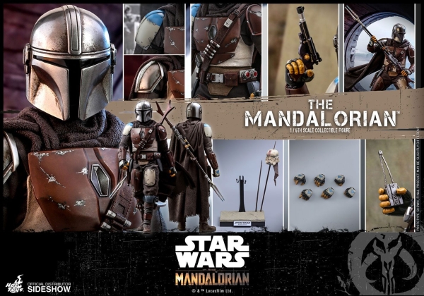 HOT TOYS | Star Wars The Mandalorian Actionfigur 1/6 The Mandalorian 30 cm