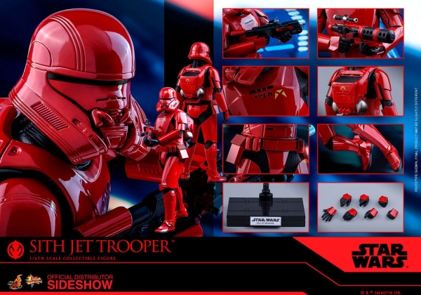 HOT TOYS | Star Wars Episode IX Movie Masterpiece Actionfigur 1/6 Sith Jet Trooper