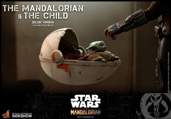 |HOT TOYS - Star Wars The Mandalorian Actionfiguren Doppelpack 1/6 The Mandalorian & The Child Deluxe