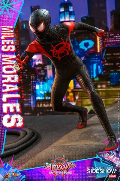 |HOT TOYS  Spider-Man: A New Universe Movie Masterpiece Actionfigur 1/6 Miles Morales