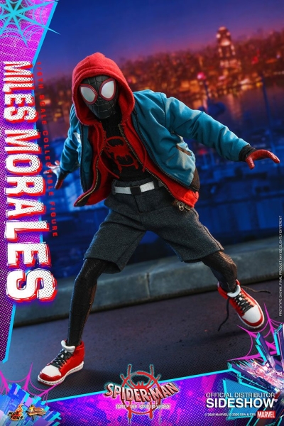 |HOT TOYS  Spider-Man: A New Universe Movie Masterpiece Actionfigur 1/6 Miles Morales