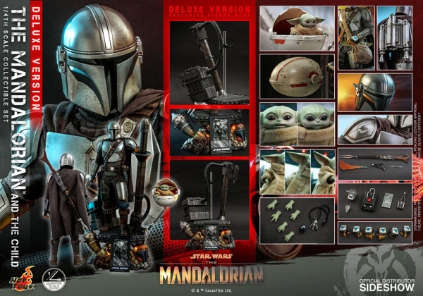 Star Wars - The Mandalorian - 1/4 The Mandalorian & The Child Deluxe