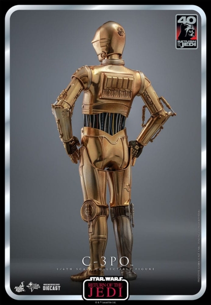 |HOT TOYS - Star Wars - Episode VI - 40th Anniversary - 1/6 - C-3PO
