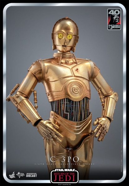 |HOT TOYS - Star Wars - Episode VI - 40th Anniversary - 1/6 - C-3PO