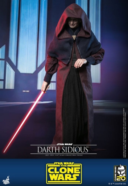 |HOT TOYS - Star Wars - The Clone Wars - 1/6 - Darth Sidious