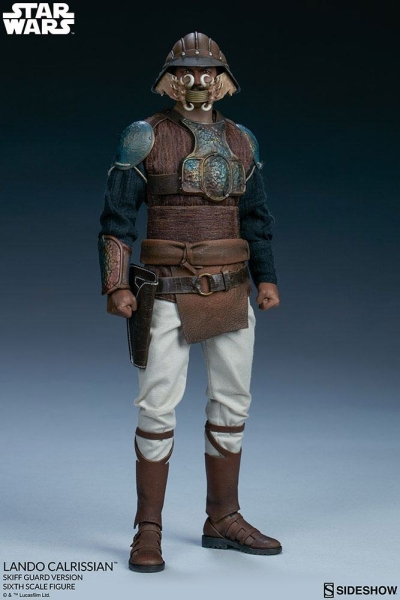 | SIDESHOW  Star Wars Episode VI Actionfigur 1/6 Lando Calrissian Skiff Guard Version