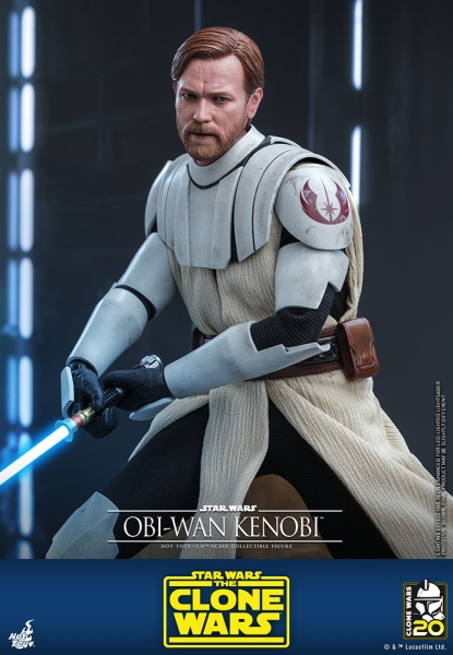 |HOT TOYS - Star Wars - The Clone Wars - 1/6 - Obi-Wan Kenobi